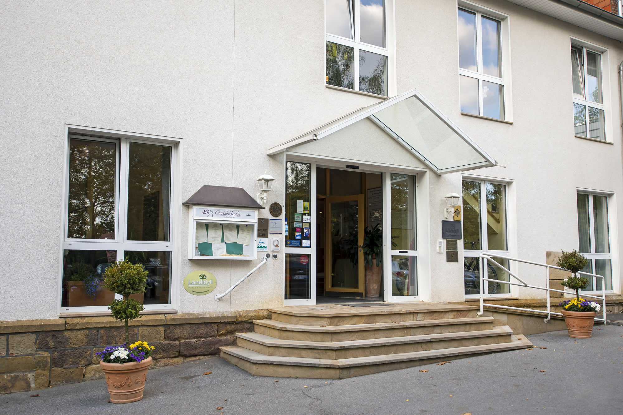 Landidyll Hotel Zum Freden Bad Iburg Eksteriør bilde
